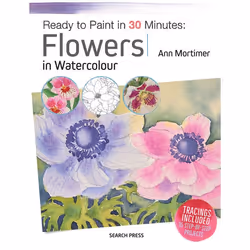 ISBN Ready to Paint in 30 Minutes: Flowers in Watercolour, Paperback, 96 pages