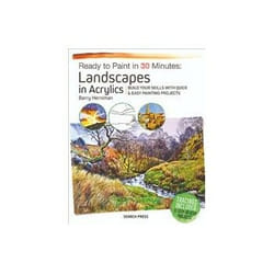 ISBN Ready to Paint in 30 Minutes: Landscapes in Acrylics book Art & design English 128 pages