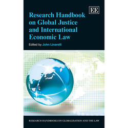 ISBN Research Handbook on Global Justice and International Economic Law