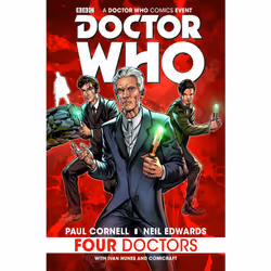 ISBN Doctor Who: Four Doctors, English, Hardcover, 128 pages