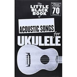 ISBN Little Black Songbook of Acoustic Songs For Ukulele book Music English Paperback 192 pages