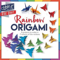 Allen & Unwin Make It Kids' Craft - Rainbow Origami book English Paperback 160 pages