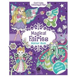 Allen & Unwin Cool & Calm Colouring for Kids: Magical Fairies Sticker book English Paperback 36 pages