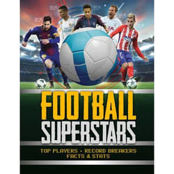 ISBN Football Superstars book Hardcover 64 pages