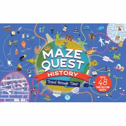 ISBN Maze Quest: History, Paperback, 128 pages