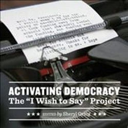 ISBN Activating Democracy : The I Wish to Say Project book Art & design English 150 pages