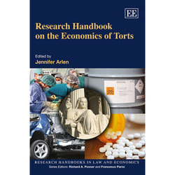 ISBN Research Handbook on the Economics of Torts