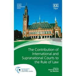 ISBN The Contribution of International and Supranational Courts to the Rule of Law
