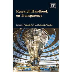 ISBN Research Handbook on Transparency, English, Paperback, 432 pages