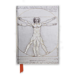 ISBN Da Vinci: Vitruvian Man (Foiled Journal)