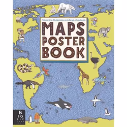 Allen & Unwin Maps Poster Book, English, Paperback, 56 pages