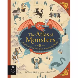 Allen & Unwin The Atlas of Monsters, English, Hardcover, 64 pages