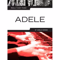 The Music Sales Group Really Easy Piano: Adele (Updated Edition), Pop, Softcover, 64 pages, 05/02/2014, English
