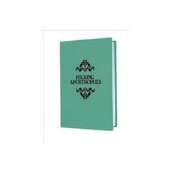 ISBN Fucking Apostrophes book Humor English Hardcover 64 pages
