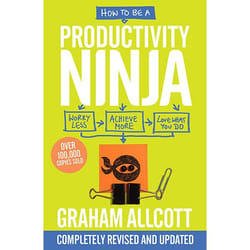 ISBN How to be a Productivity Ninja book Paperback 368 pages