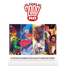 ISBN 45 Years of 2000 AD: Anniversary Art book Literary fiction English Paperback 96 pages