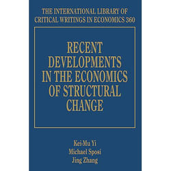 ISBN Recent Developments in the Economics of Structural Change