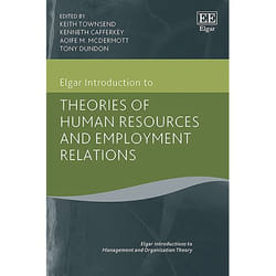 ISBN Elgar Introduction to Theories of Human Resources and Employment Relations
