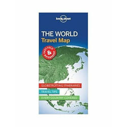 ISBN World Planning Map : Plan Your Globetrotting Itineraries
