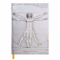 ISBN Da Vinci: Vitruvian Man (Blank Sketch Book), English, 176 pages