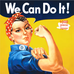 ISBN Adult Jigsaw Puzzle J Howard Miller: Rosie the Riveter Poster, English, 1 pages