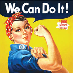 ISBN Adult Jigsaw Puzzle J Howard Miller: Rosie the Riveter Poster