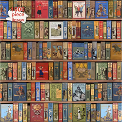 ISBN Adult Jigsaw Puzzle Bodleian Library: High Jinks Bookshelves, English