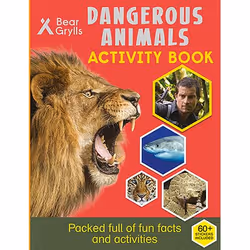 Allen & Unwin Bear Grylls Activity Series: Dangerous Animals, English, Paperback, 32 pages