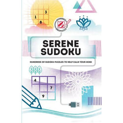 ISBN Serene Sudoku book Paperback 224 pages