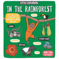 ISBN Little Explorers: In the Rainforest, Hardcover, 16 pages