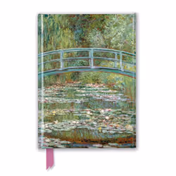 ISBN Claude Monet: Bridge over a Pond of Water Lilies (Foiled Journal), English, 176 pages