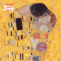 ISBN Adult Jigsaw Puzzle Gustav Klimt: The Kiss, English, 1 pages