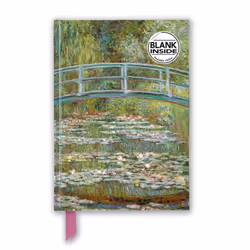 ISBN Claude Monet: Bridge over a Pond of Water Lilies (Foiled Blank Journal), English, 176 pages