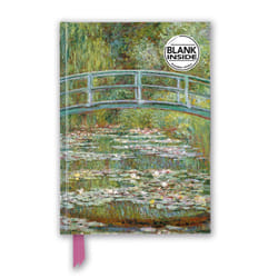 ISBN Claude Monet: Bridge over a Pond of Water Lilies (Foiled Blank Journal)
