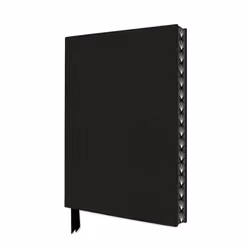 ISBN Ebony Black Artisan Notebook (Flame Tree Journals), English, 176 pages