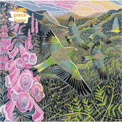 ISBN Adult Jigsaw Puzzle Annie Soudain: Foxgloves and Finches, English, 1 pages