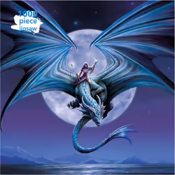 ISBN Adult Jigsaw Puzzle Anne Stokes: Moonstone, English, 1 pages