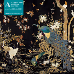 ISBN Adult Jigsaw Puzzle Ashmolean Museum: Embroidered Hanging with Peacock, English, 1 pages