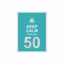 Keep Calm Youre Only 50 by Publishers & Summersdale