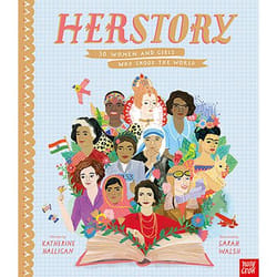 Allen & Unwin HerStory: 50 Women and Girls Who Shook the World book English Hardcover 112 pages