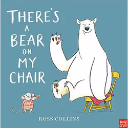 ISBN There's a Bear on My Chair, Hardcover, 32 pages