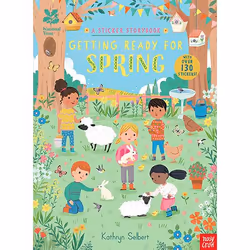 ISBN National Trust: Getting Ready for Spring, A Sticker Storybook, Paperback, 24 pages