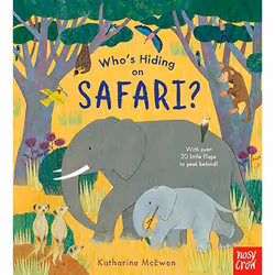 ISBN Who's Hiding on Safari?, Hardcover, 12 pages