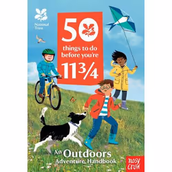 ISBN National Trust: 50 Things To Do Before You're 11 3/4, Hardcover, 96 pages