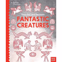 ISBN British Museum Press Out and Decorate: Fantastic Creatures, Hardcover, 24 pages