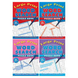 Large Print  Wordsearch Books