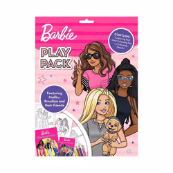 Barbie Play Pack Colouring Art Activity Set with Pads and Pencils