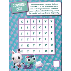 Gabby's Dollhouse Sticker Burst Kids Activity Book with 1000+ Stickers