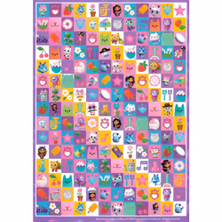Gabby's Dollhouse Sticker Burst Kids Activity Book with 1000+ Stickers