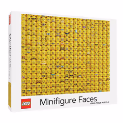 LEGO (R) Minifigure Faces 1000-Piece Puzzle